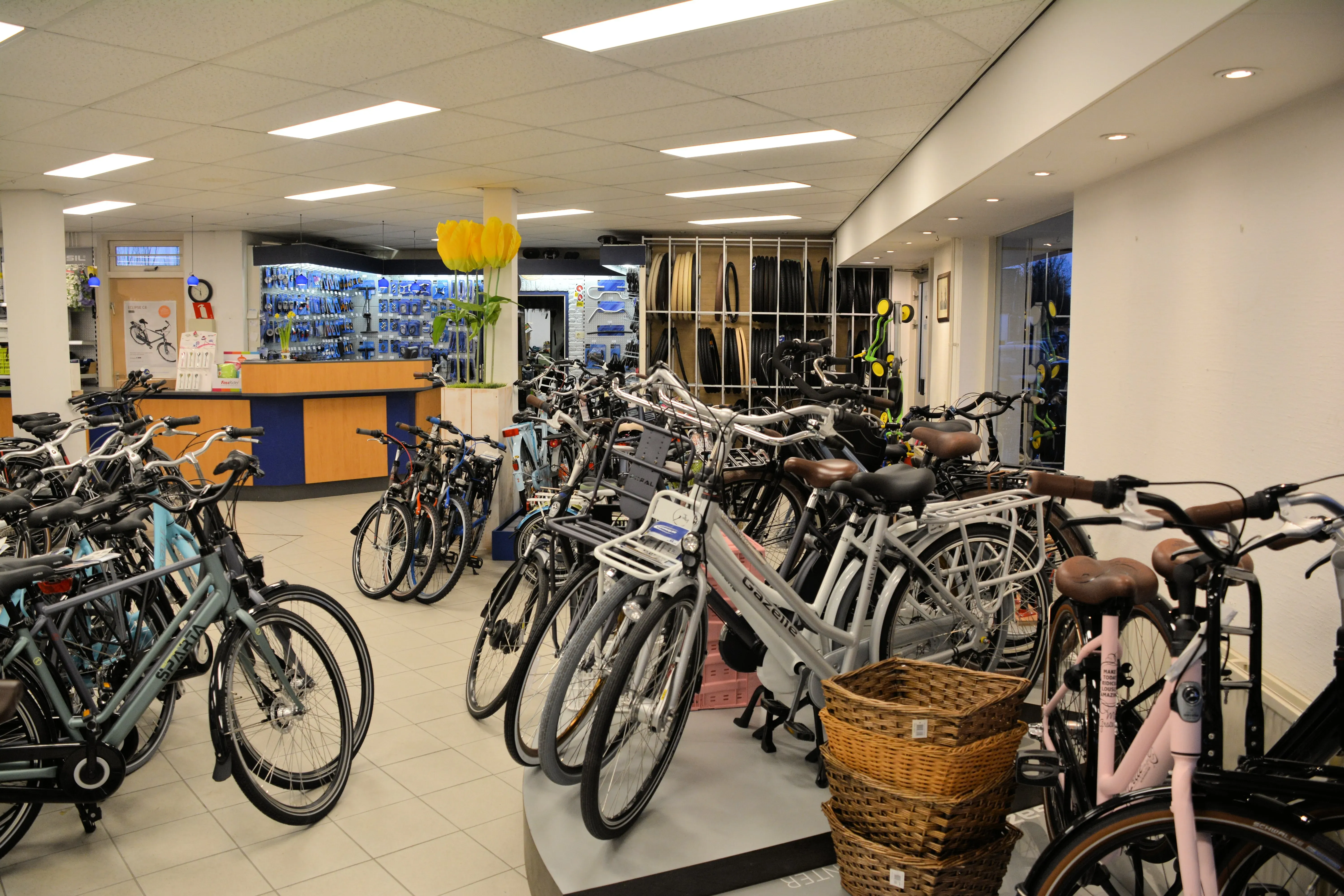 Sparta overzichtsfoto winkel Holtkamp Tweewielers Hengelo